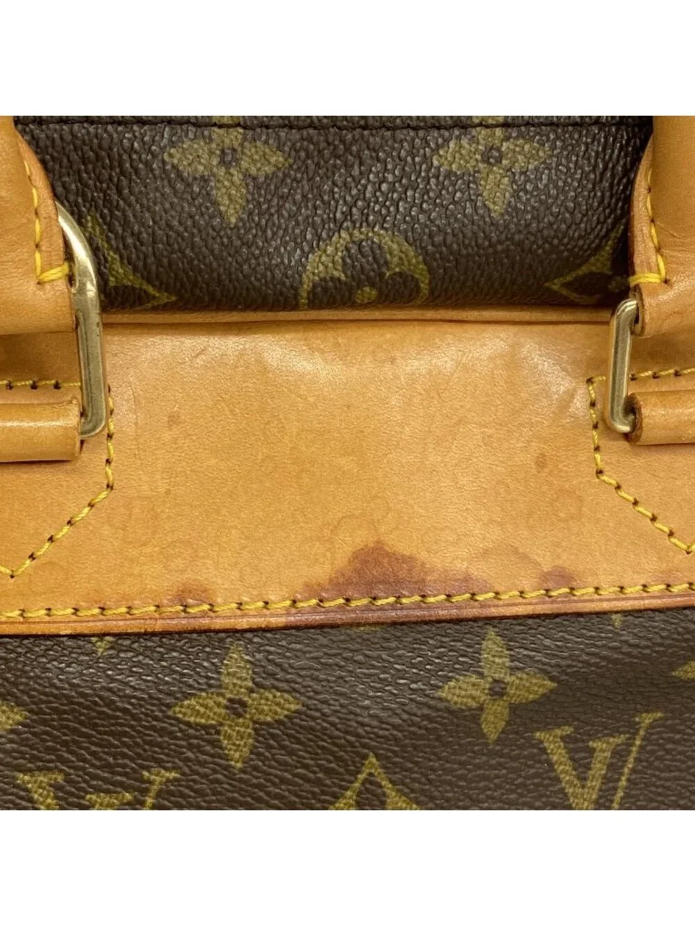 Louis Vuitton Monogram Deauville Brown Handbag